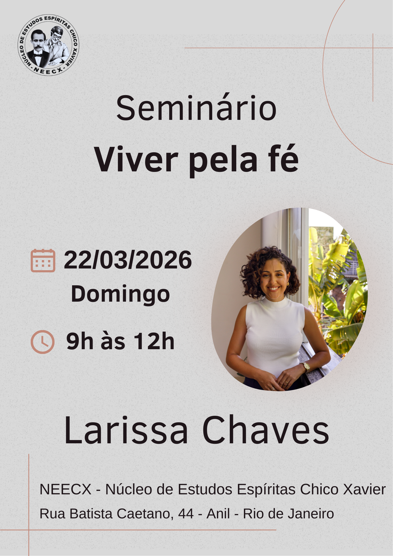 Viver pela fé - Larissa Chaves