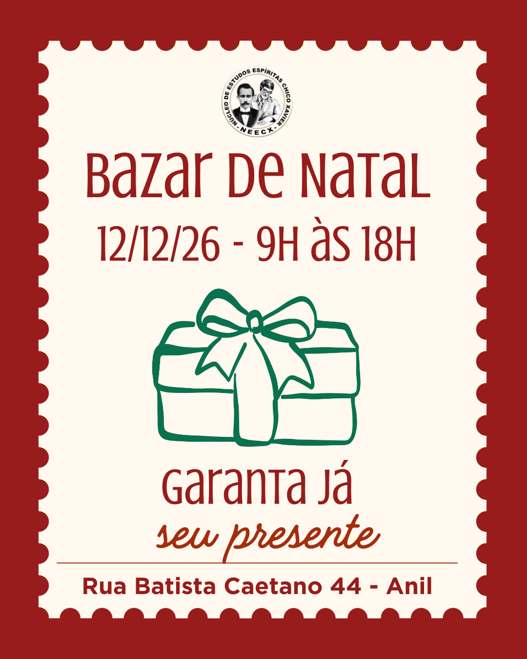 Bazar de Natal 2026
