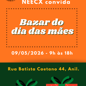 Bazar do dia das mães